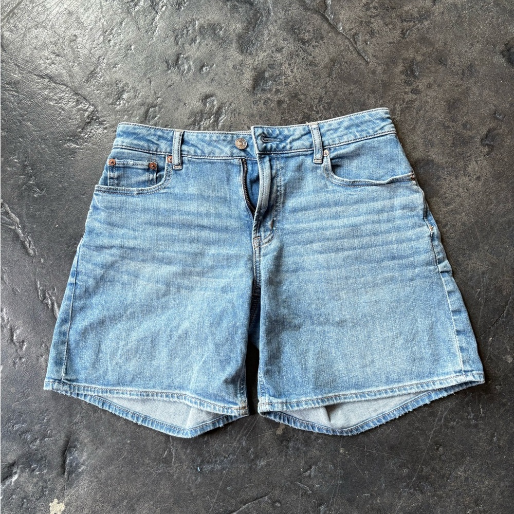 Classic Blue Denim Women's Shorts